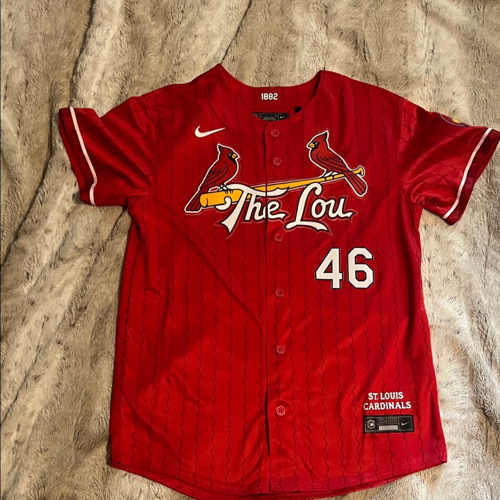 Nike Red St. Louis Cardinals Kids Jersey